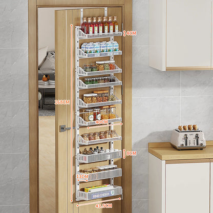 Spice Rack Over the Door Multi Tier Pantry Organizer
