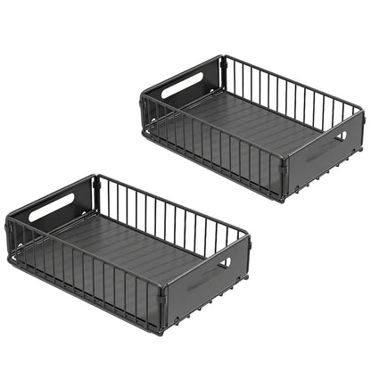 Spice Rack Pull Out Cabinet Organizer with Sliding Rails