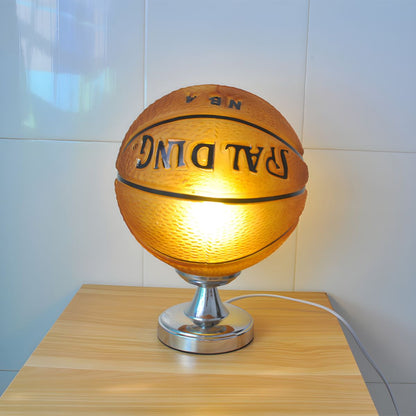 Sports Style Glass Shade Table Lamp For Childrens Room | Aurynex