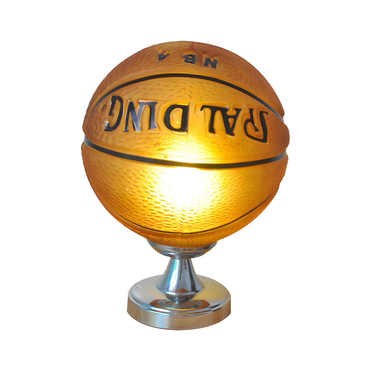 Sports Style Glass Shade Table Lamp For Childrens Room | Aurynex