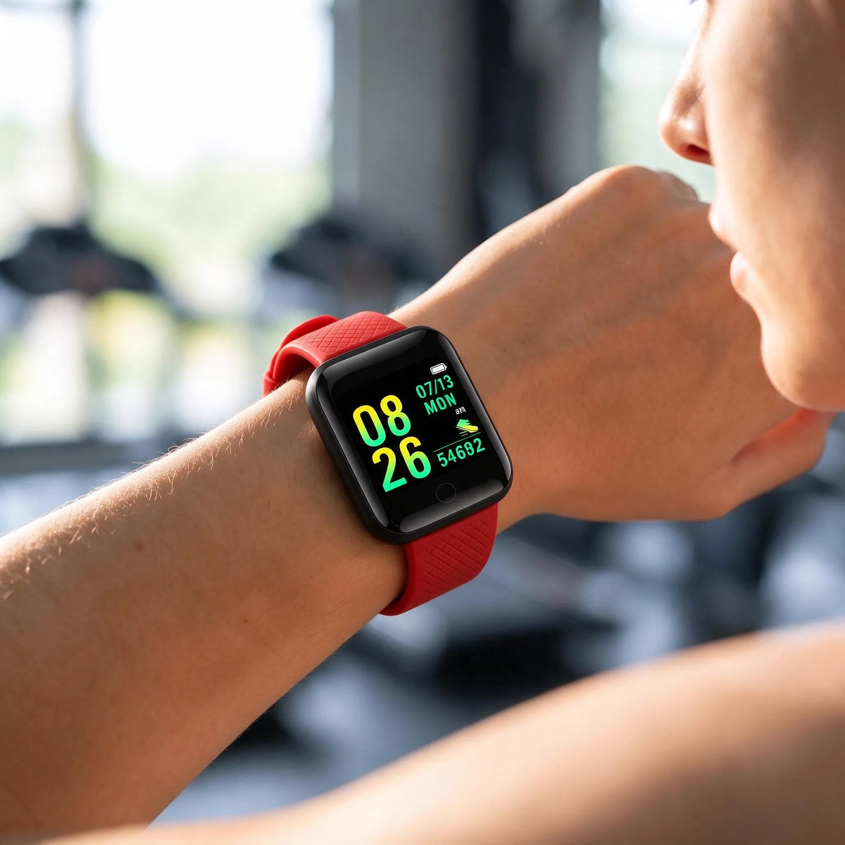 Square Digital Fitness Smart Watch