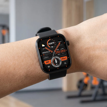 Square Touch Screen Fitness Tracker Watch
