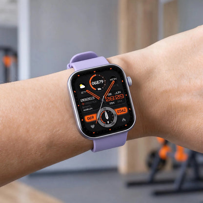 Square Touch Screen Fitness Tracker Watch