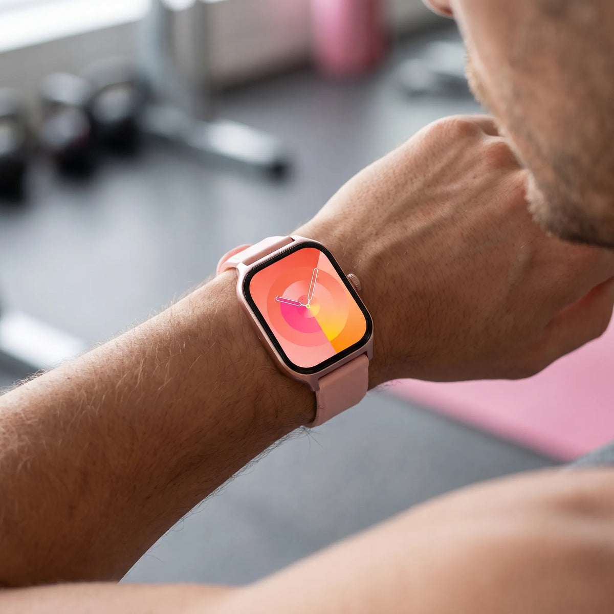Square Touchscreen Bluetooth Smart Watch