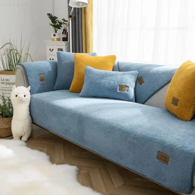 Stofi Sofa Cover | Non-Slip Couch Slipcover for Standard Sofas 7