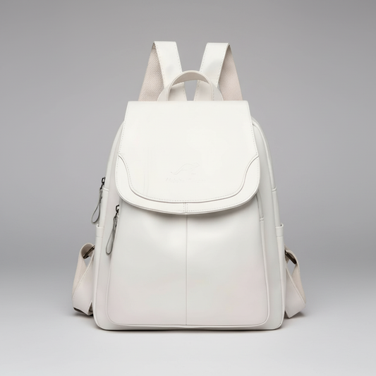 Vintage Leather Backpack | Stylish Travel Backpack for Women
