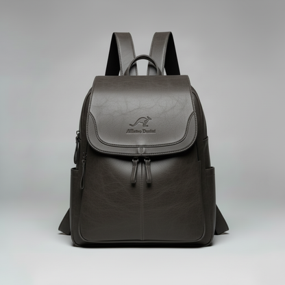 Vintage Leather Backpack | Stylish Travel Backpack for Women