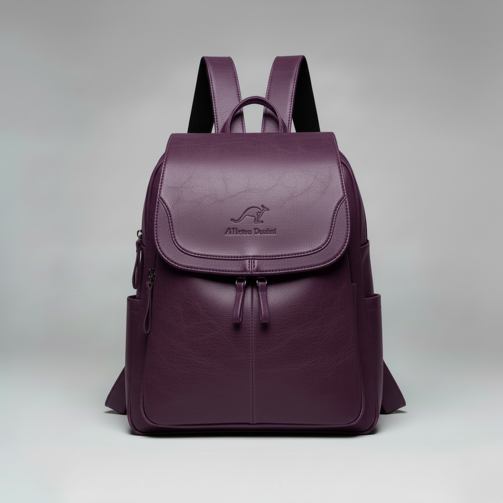 Vintage Leather Backpack | Stylish Travel Backpack for Women