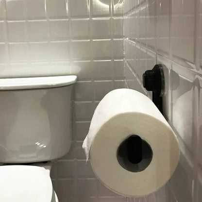 Suction Cup Toilet Paper Holder for Drill-Free Mounting