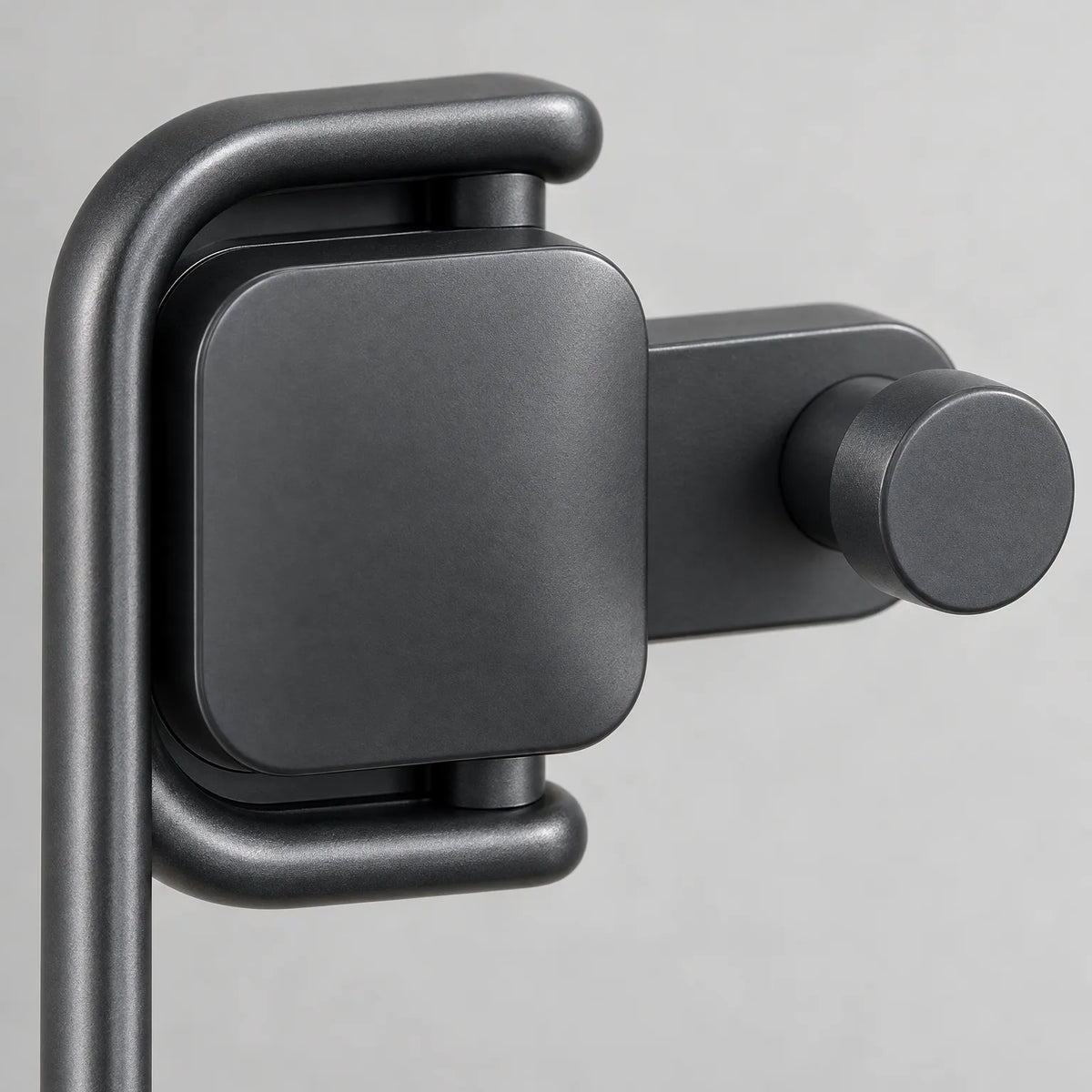 Suction Cup Towel Bar with Foldable Design and Drill Free Wall Mount