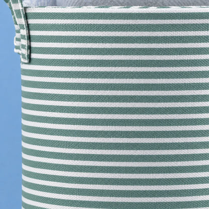 Tall Foldable Fabric Laundry Basket with Carry Handles