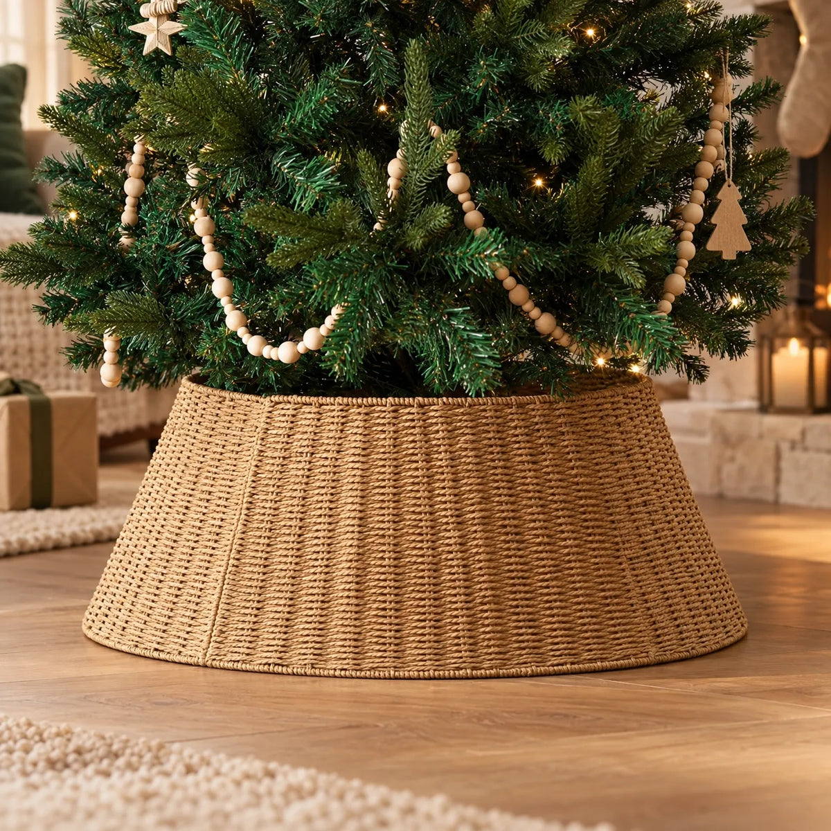 Tapered Round Christmas Tree Collar