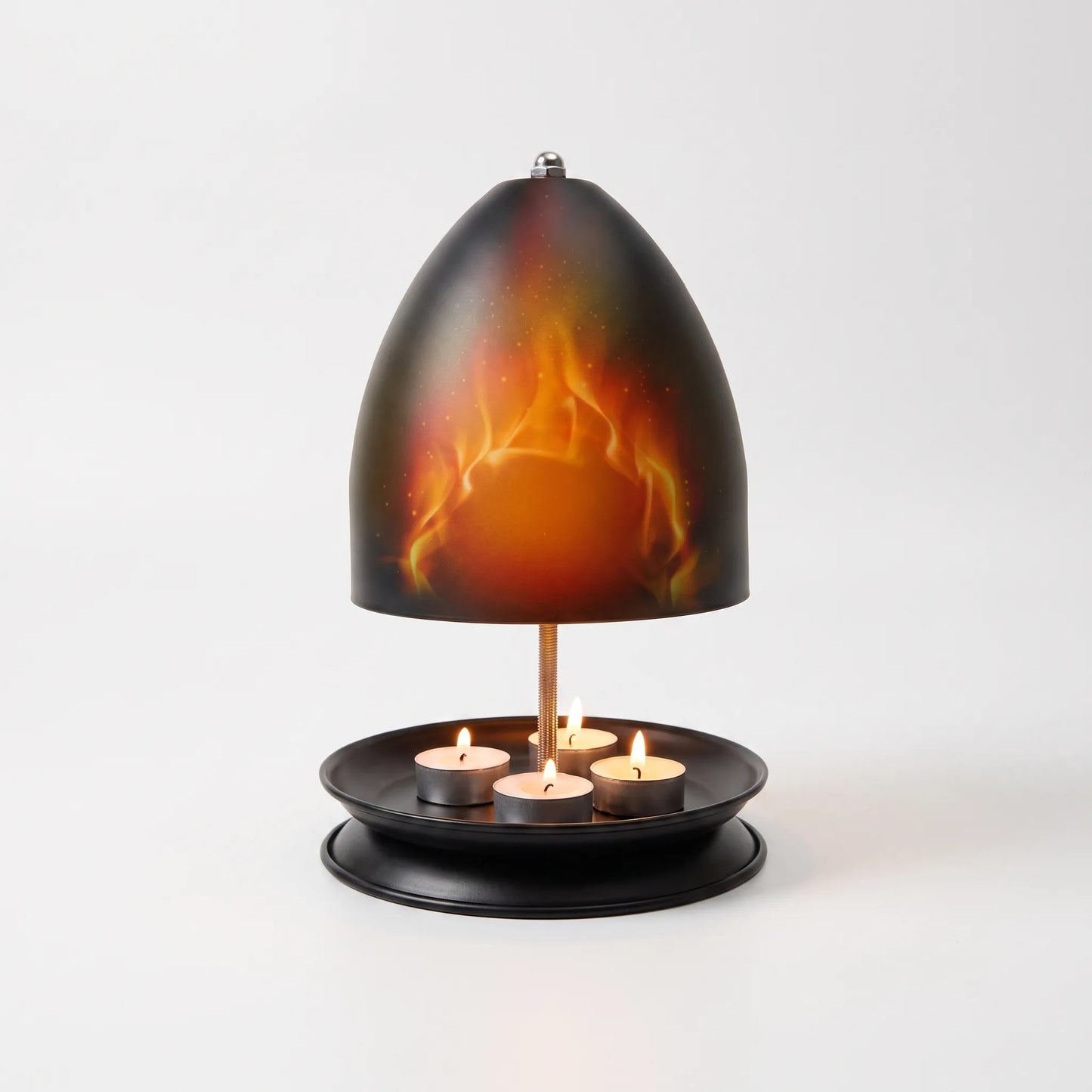 Tea Light Candle Heater – Metal Dome Tabletop Heater