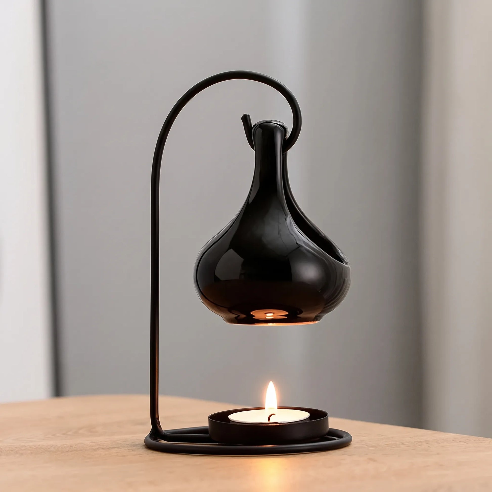 Tealight Essential Oil Burner with Hanging Ceramic Bowl