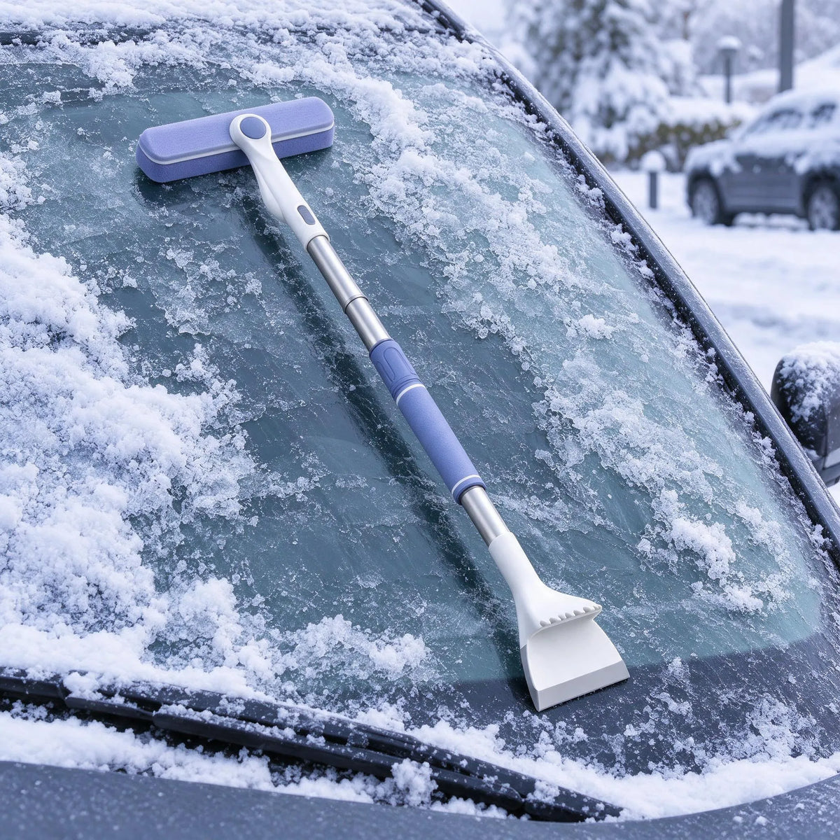 Telescopic Car Snow Removal Brush