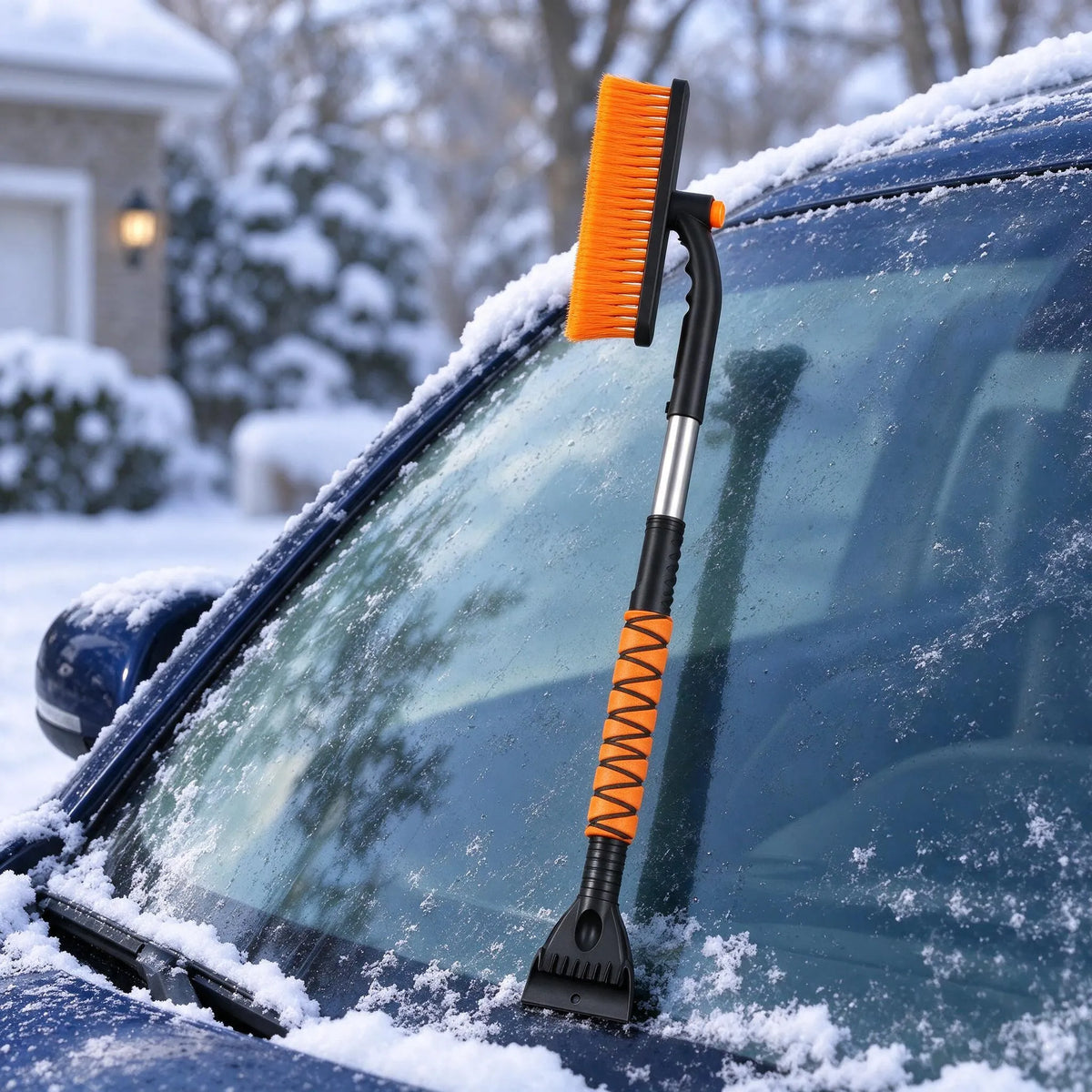 Telescopic Rotating Car Snow Brush