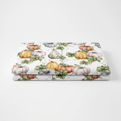 Thanksgiving Tablecloth with Fall Pumpkin Print