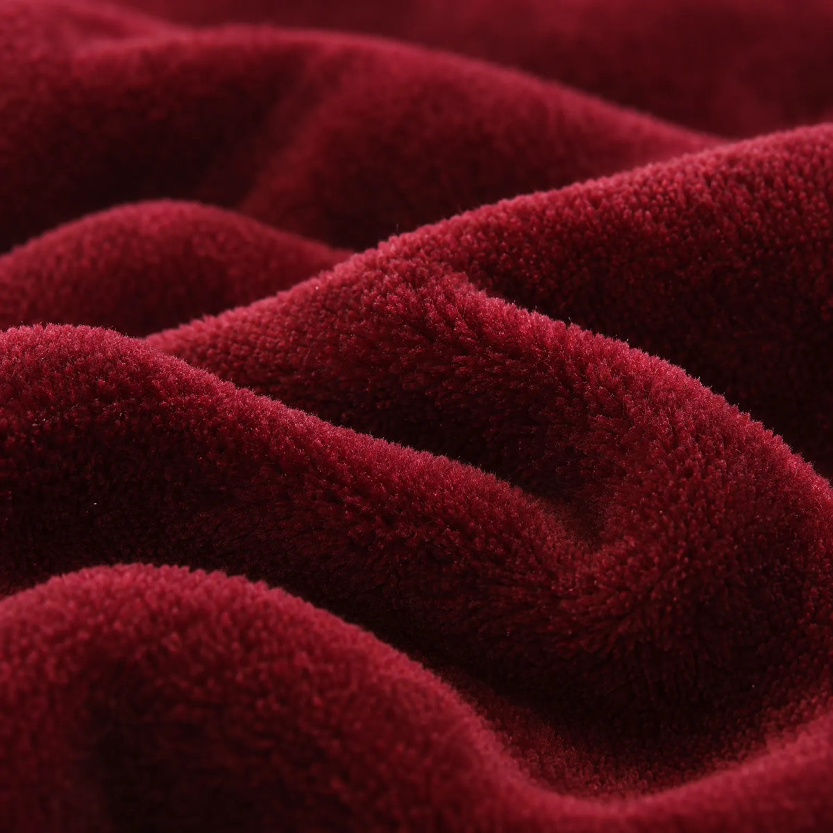 Thick Plush Comforter with Quilted Floral Design