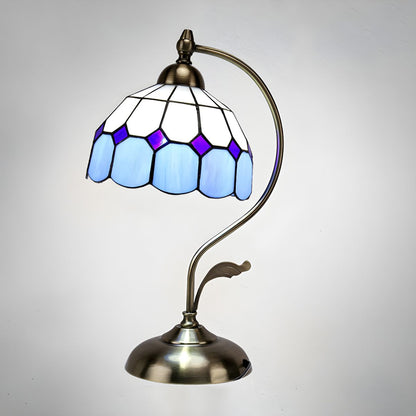 Tiffany Glass Dome Table Lamp Classic Style | Xelvoro