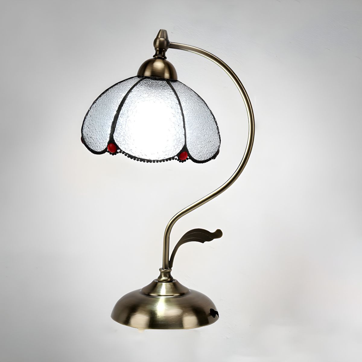 Tiffany Glass Dome Table Lamp Classic Style | Xelvoro