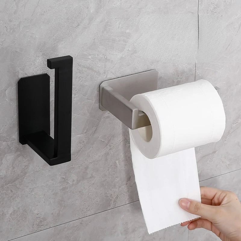 Toilet Paper Holder with Modern Covered Design