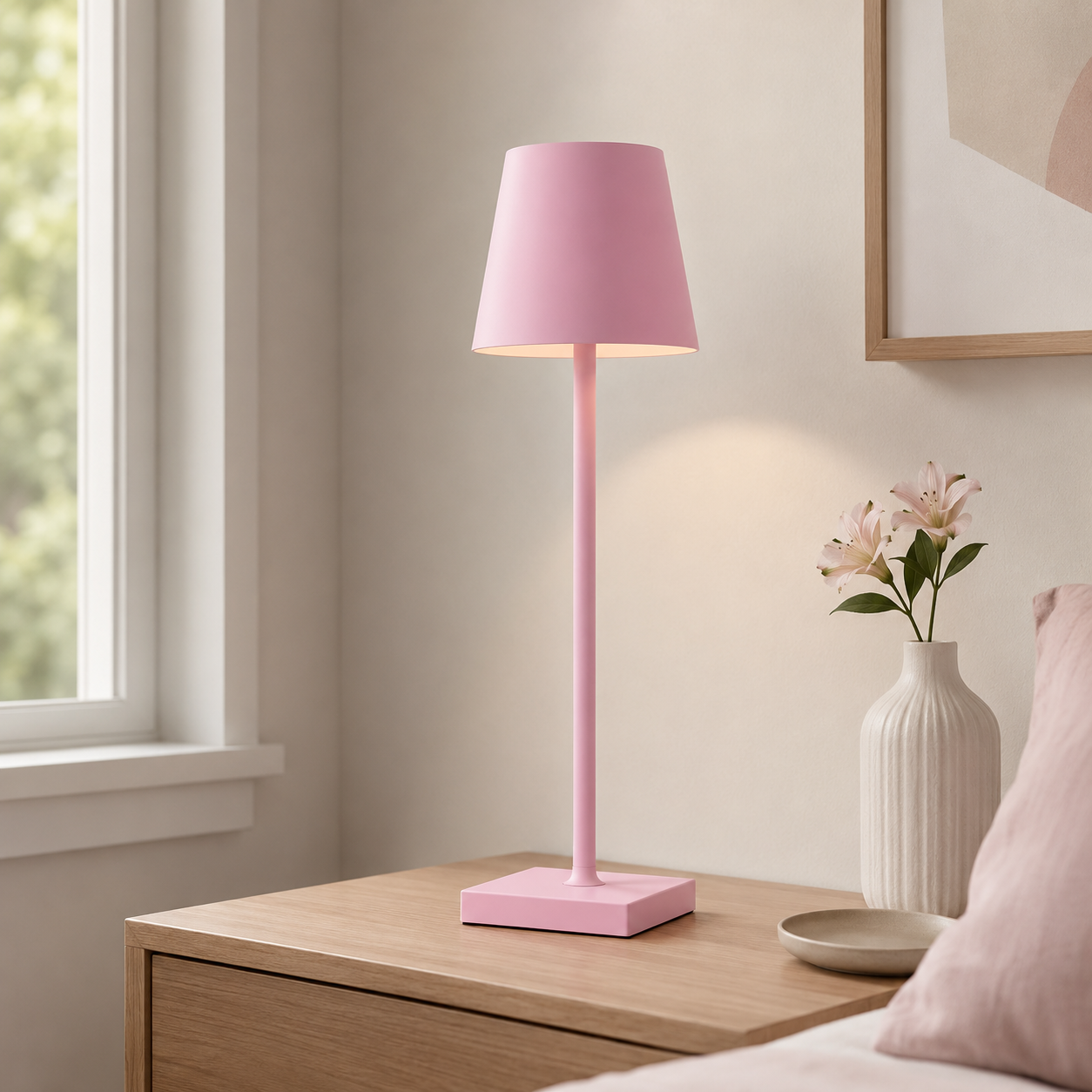 Touch Control Metal Table Lamp Modern Design | Zurevia