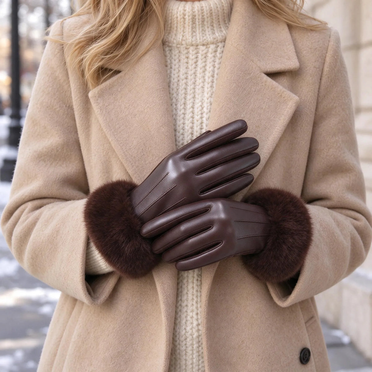Touchscreen Wrist Cold Weather Gloves
