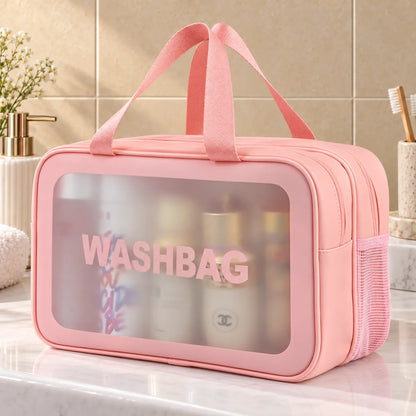 Transparent Travel Cosmetic Bag Organizer