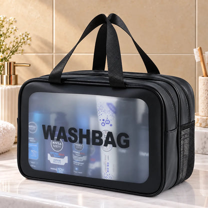 Transparent Travel Cosmetic Bag Organizer