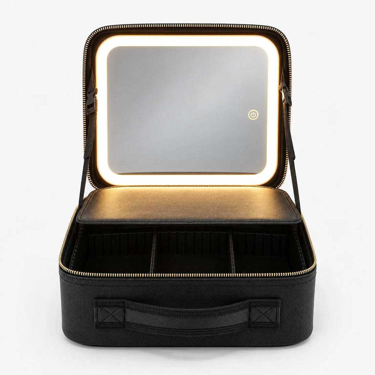 Travel Makeup Case With Led Mirror