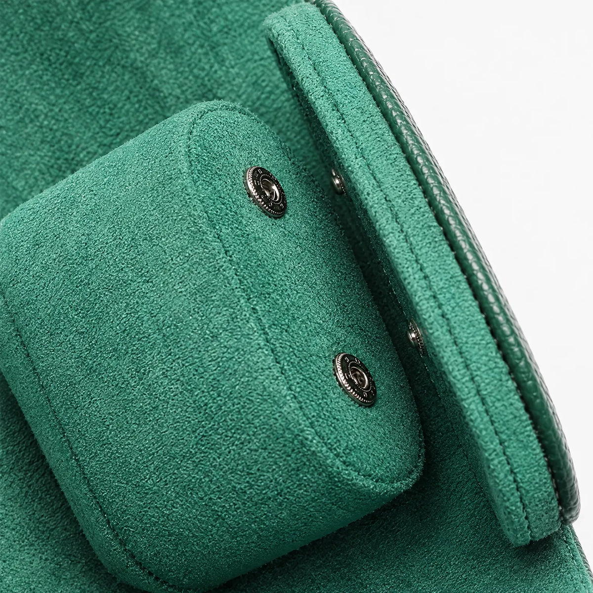 Travel Watch Roll with Soft Interior and Snap Button Closure