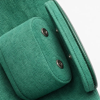 Travel Watch Roll with Soft Interior and Snap Button Closure