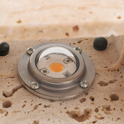 Travertine Stone Minimalist Outdoor Wall Light | Travora