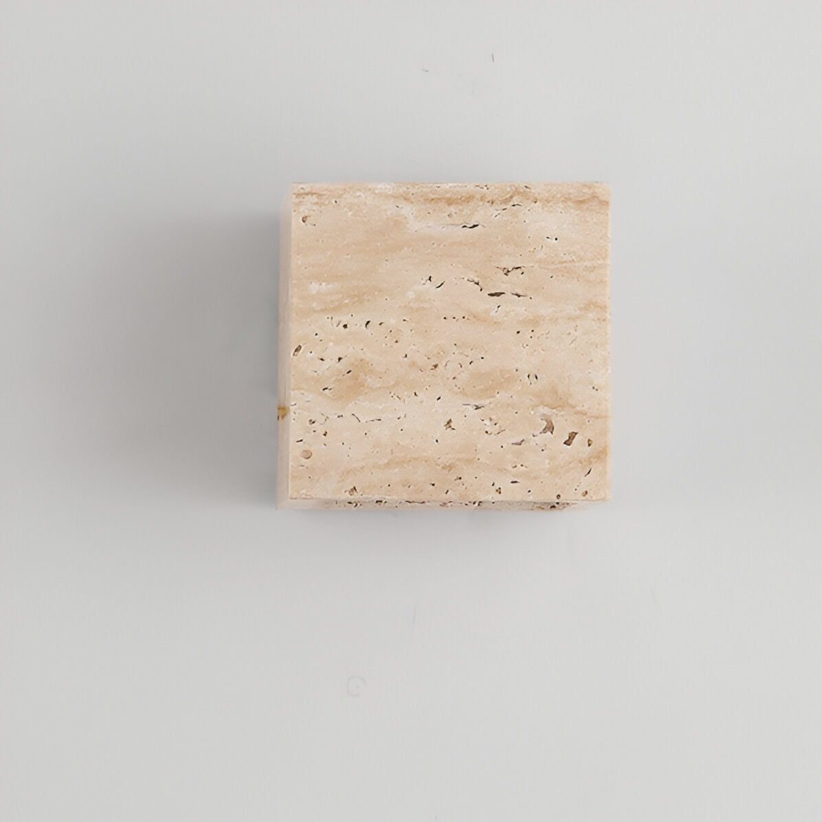 Travertine Stone Minimalist Outdoor Wall Light | Travora