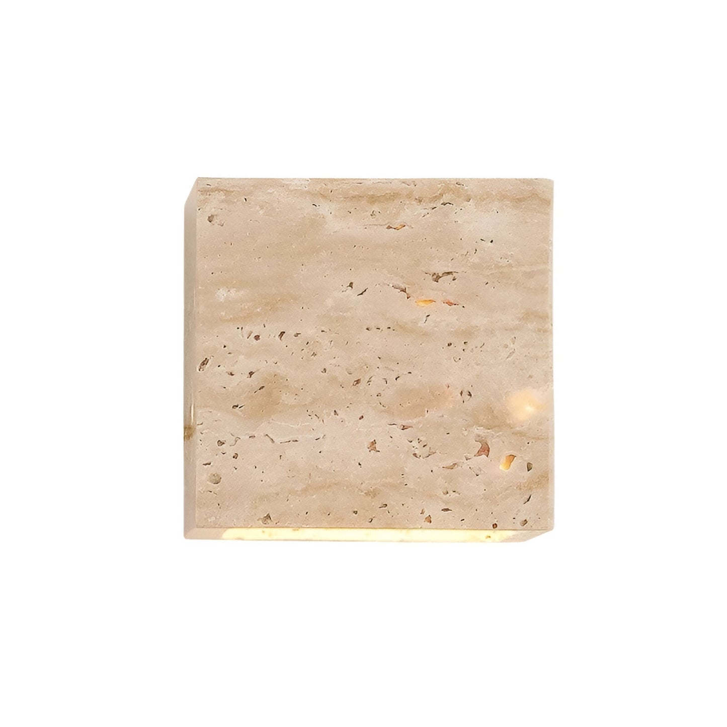 Travertine Stone Minimalist Outdoor Wall Light | Travora