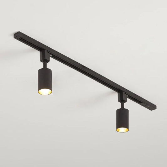 Tubular LED Semi Flush Nordic Ceiling Light | Nordivo