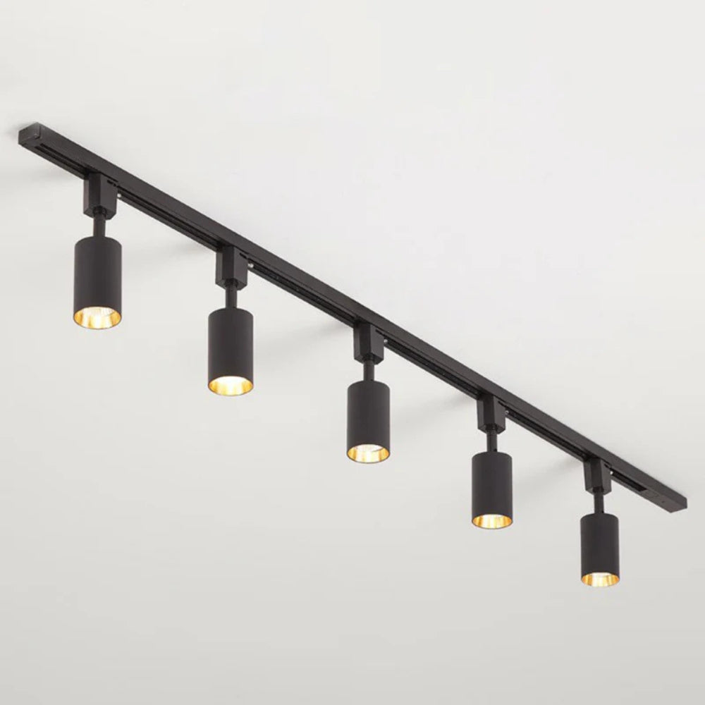 Tubular LED Semi Flush Nordic Ceiling Light | Nordivo