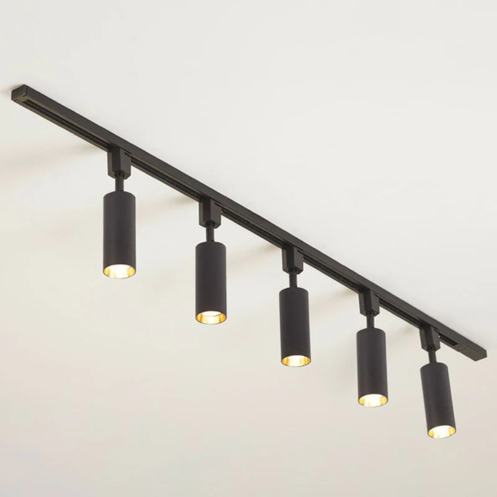 Tubular LED Semi Flush Nordic Ceiling Light | Nordivo