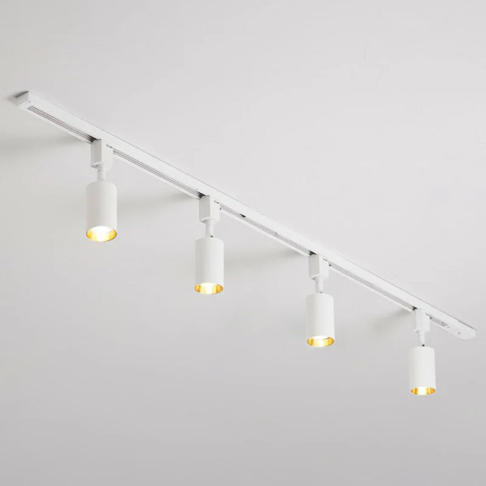 Tubular LED Semi Flush Nordic Ceiling Light | Nordivo