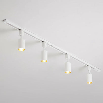 Tubular LED Semi Flush Nordic Ceiling Light | Nordivo