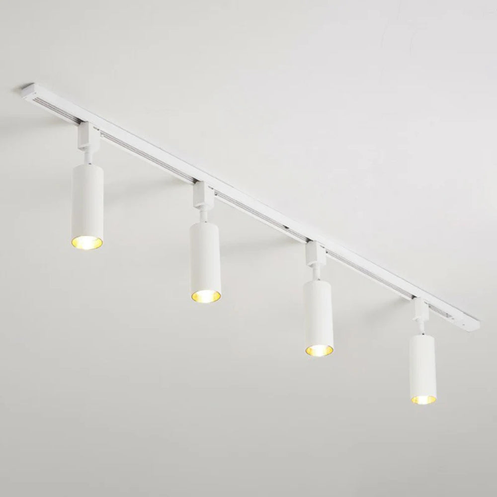 Tubular LED Semi Flush Nordic Ceiling Light | Nordivo