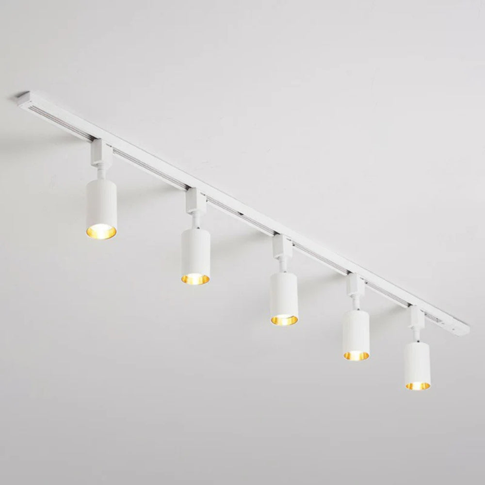 Tubular LED Semi Flush Nordic Ceiling Light | Nordivo
