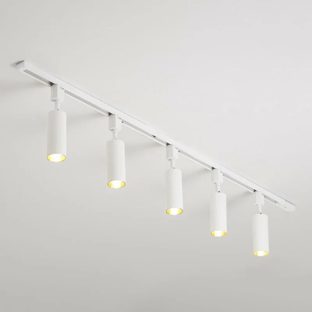 Tubular LED Semi Flush Nordic Ceiling Light | Nordivo