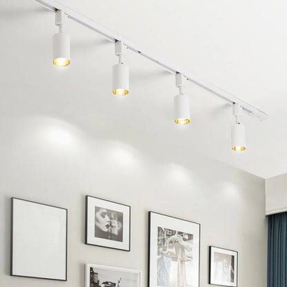 Tubular LED Semi Flush Nordic Ceiling Light | Nordivo