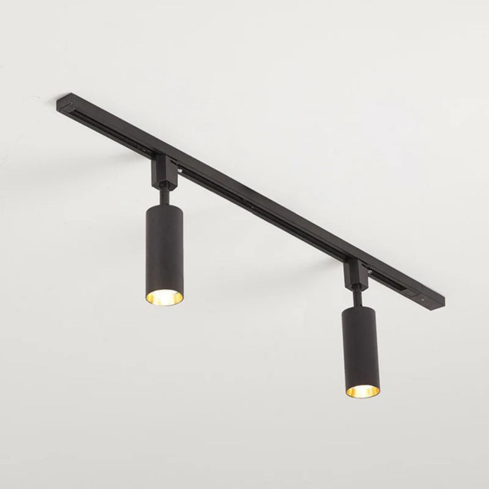 Tubular LED Semi Flush Nordic Ceiling Light | Nordivo