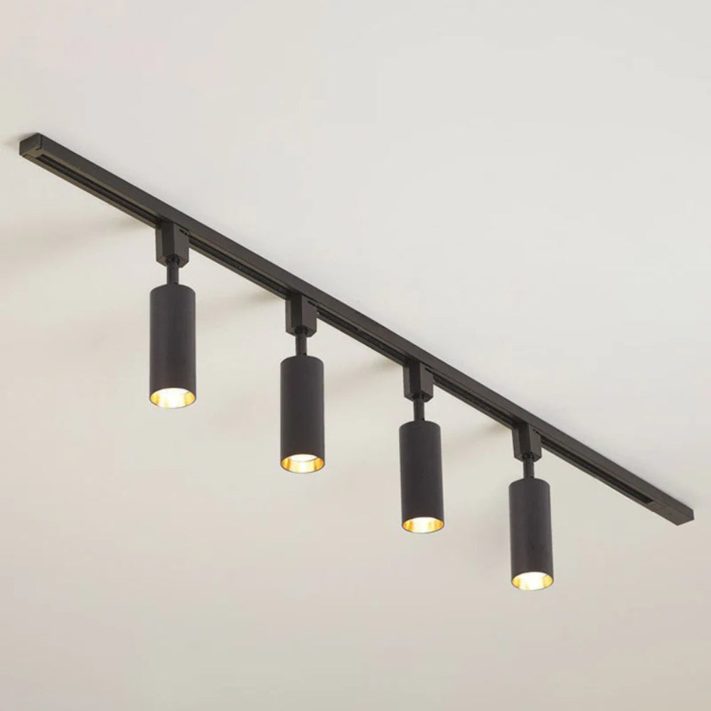 Tubular LED Semi Flush Nordic Ceiling Light | Nordivo