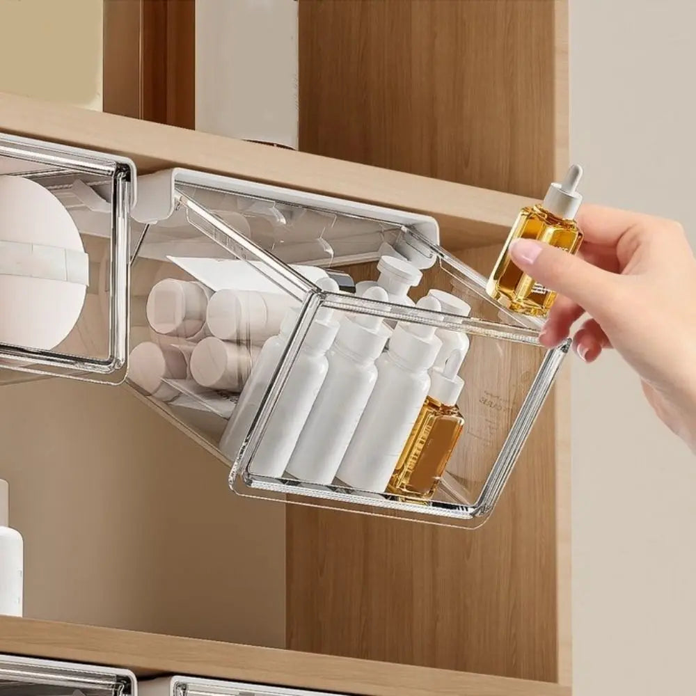 Under Cabinet Makeup Storage Drawer