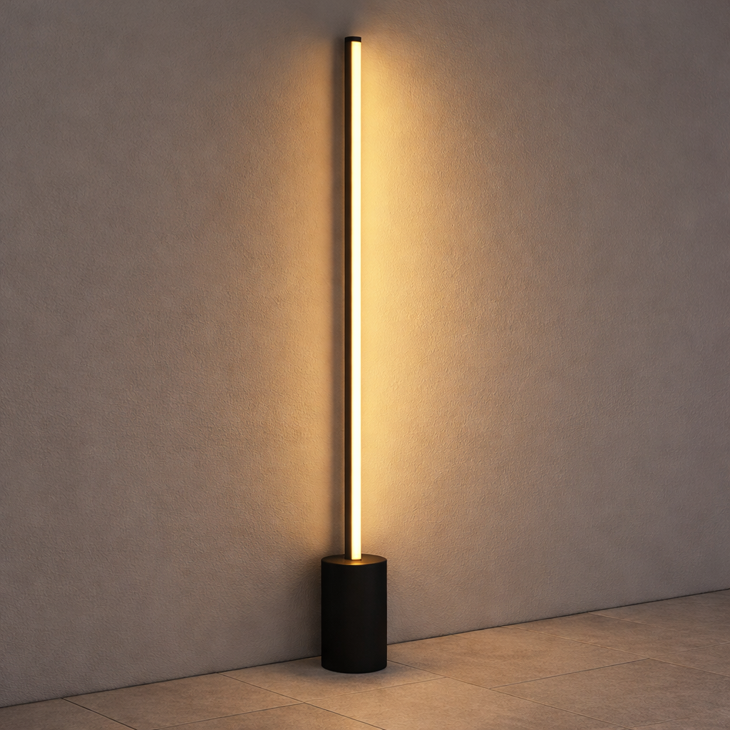 Vertical Stainless Steel LED Lawn Light Outdoor | Lamibra