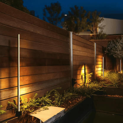 Vertical Stainless Steel LED Lawn Light Outdoor | Lamibra