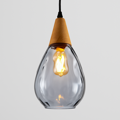Vintage Glass Shade Pendant Light for Indoor Spaces | Aurevok